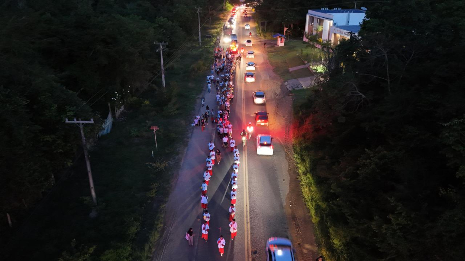 Imagem Peregrina de Nossa Senhora de Nazaré inicia missão de fé em Rurópolis e Santarém